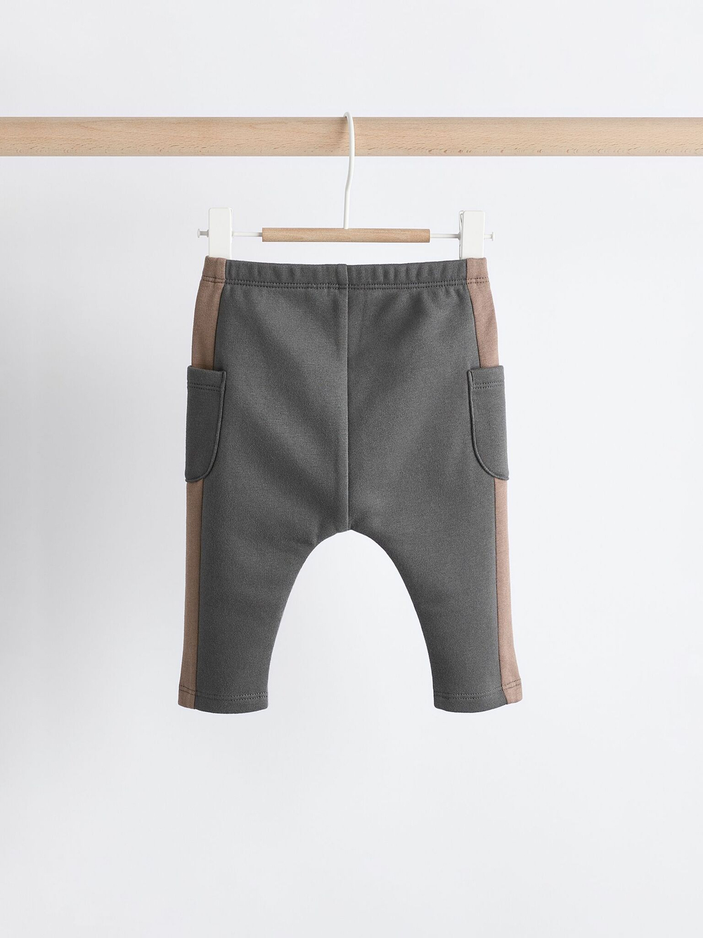 Толстовка и спортивные брюки в комплекте для малышей Next 984-951, Коричневый, Темно-серый