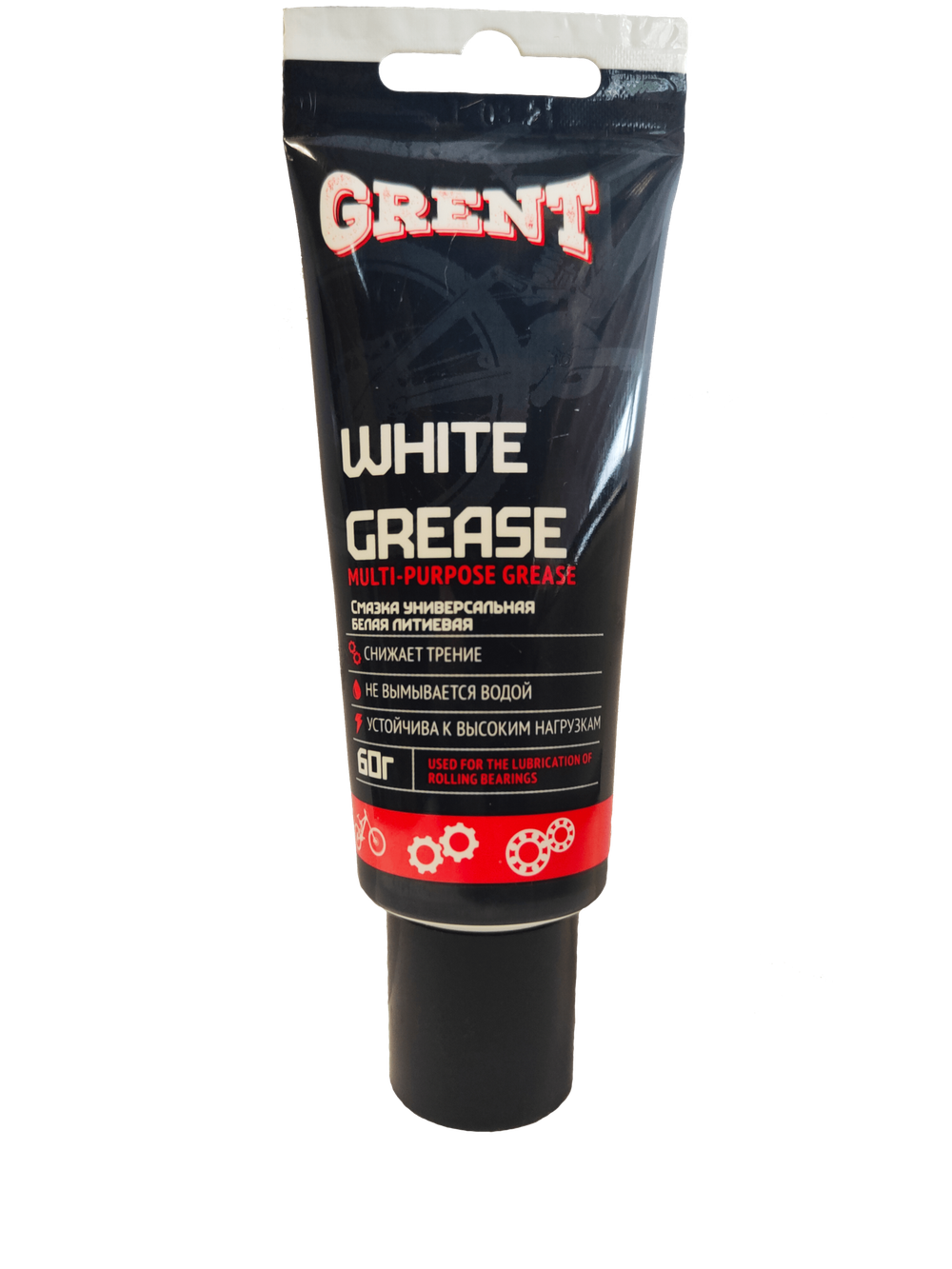 Смазка литиевая белая 60гр. GRENT WHITE GREASE