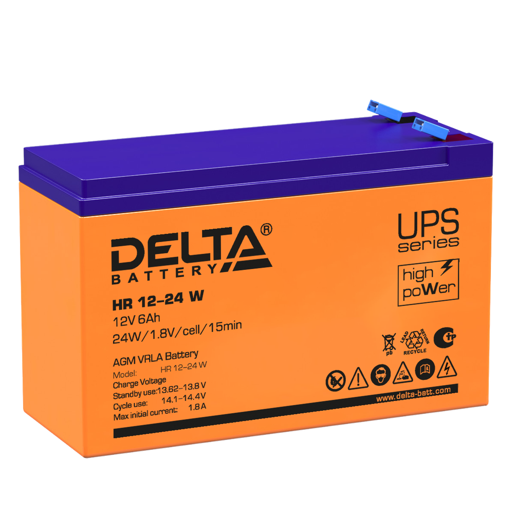 Аккумуляторные батареи DELTA HR 12-24 W
