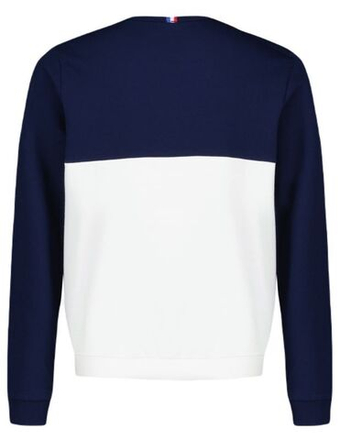 Кофта для мальчика теннисная Le Coq Sportif TRI Crew Sweat N°1 SS23 - небесный