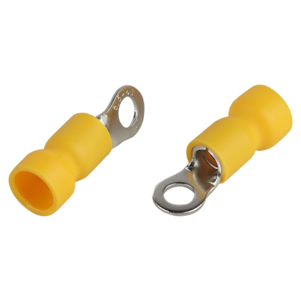 Наконечник кольцевой ЭРА NO-225-115 НКИ 6.0-4 с изолированным фланцем (упаковка 50 шт.) | Наконечники слаботочные