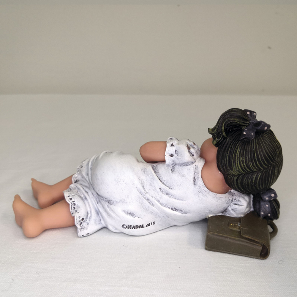 Статуэтка Nadal Девочка и кот 706166