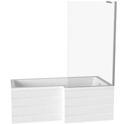 Акриловая ванна Bas (Бас) Эсте 170х85 R, с каркасом