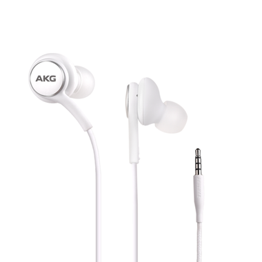 Headphones Samsung Galaxy S10 + Mic White MOQ:100 (Orig) MD