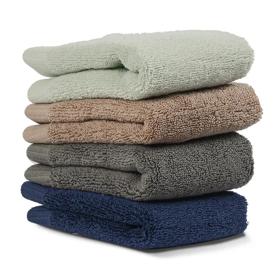 Полотенце для лица коричневого цвета из коллекции essential, 30х30 см