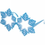 Очки карнавальные «Снегопад», голубой