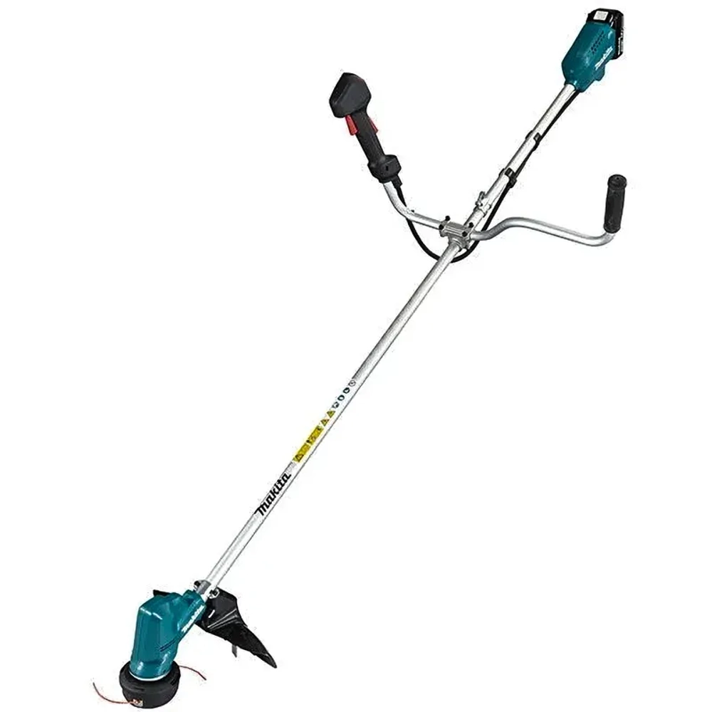 Триммер аккумуляторный Makita DUR190URT3 18В (2 x 5.0 Ач, ЗУ) захват 300 мм, 3.4 кг