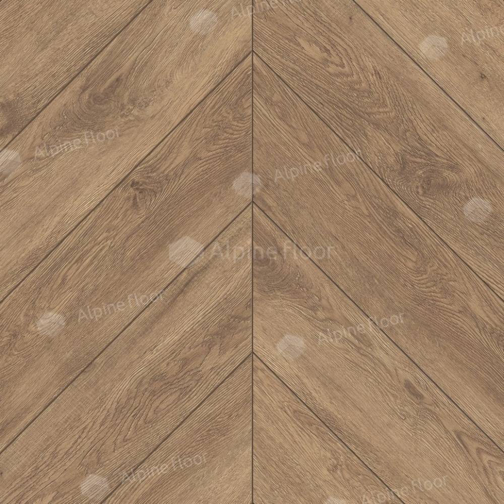Кварцвиниловая плитка Alpine Floor Chevron Alpine ECO 18-10 Гевуина