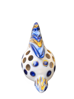 Фарфоровая статуэтка (карандашница) Дикобраз, ЛФЗ