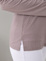 Блузка БЛ-22/темнобежевый-рогожка