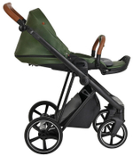 Детская коляска Roan Sol 3 в 1 с автокреслом Avionaut Silver Black RSL/1013 Boho Green