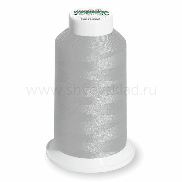 Нитки оверлочные Madeira Aerolock №125, 2500 м, цв. 8100, 9128, 1 катушка