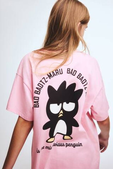 H&M Футболка с принтом, розовый