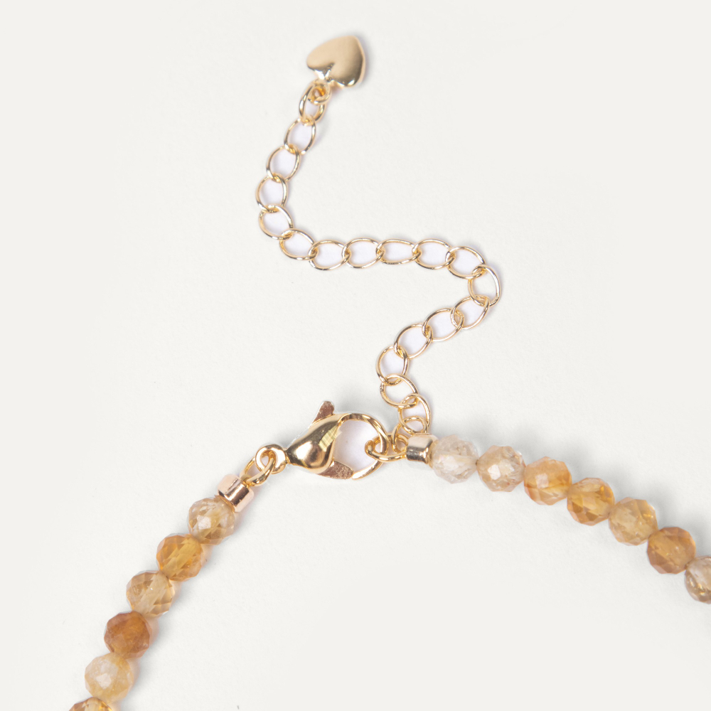 Браслет на ногу Facets YEL