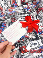 Подарочная упаковка "Человек-паук"