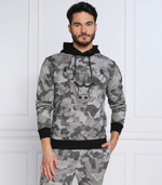 Худи boss x nba camo BOSS ORANGE - серый(50477453)