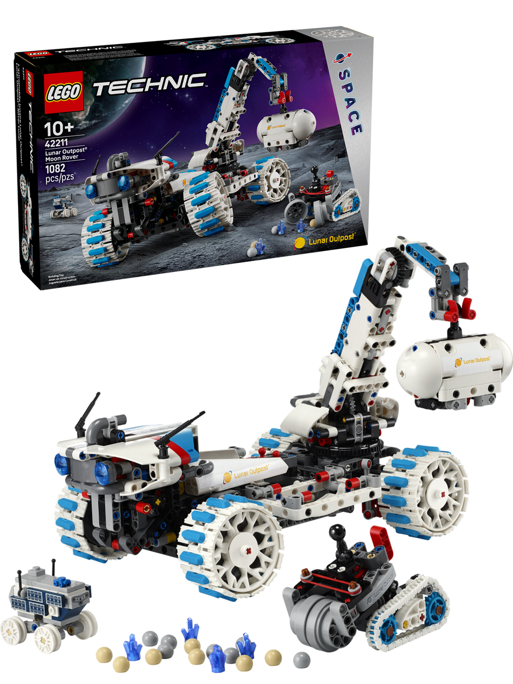 Конструктор лего Technic 42211 "Космический аппарат Лунный форпост"