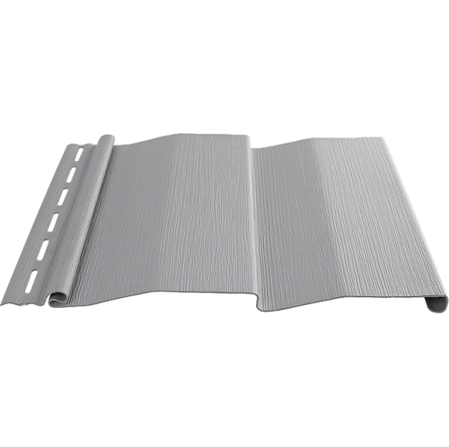 Сайдинг Tecos Ardennes Корабельный брус серый 3660х230 мм