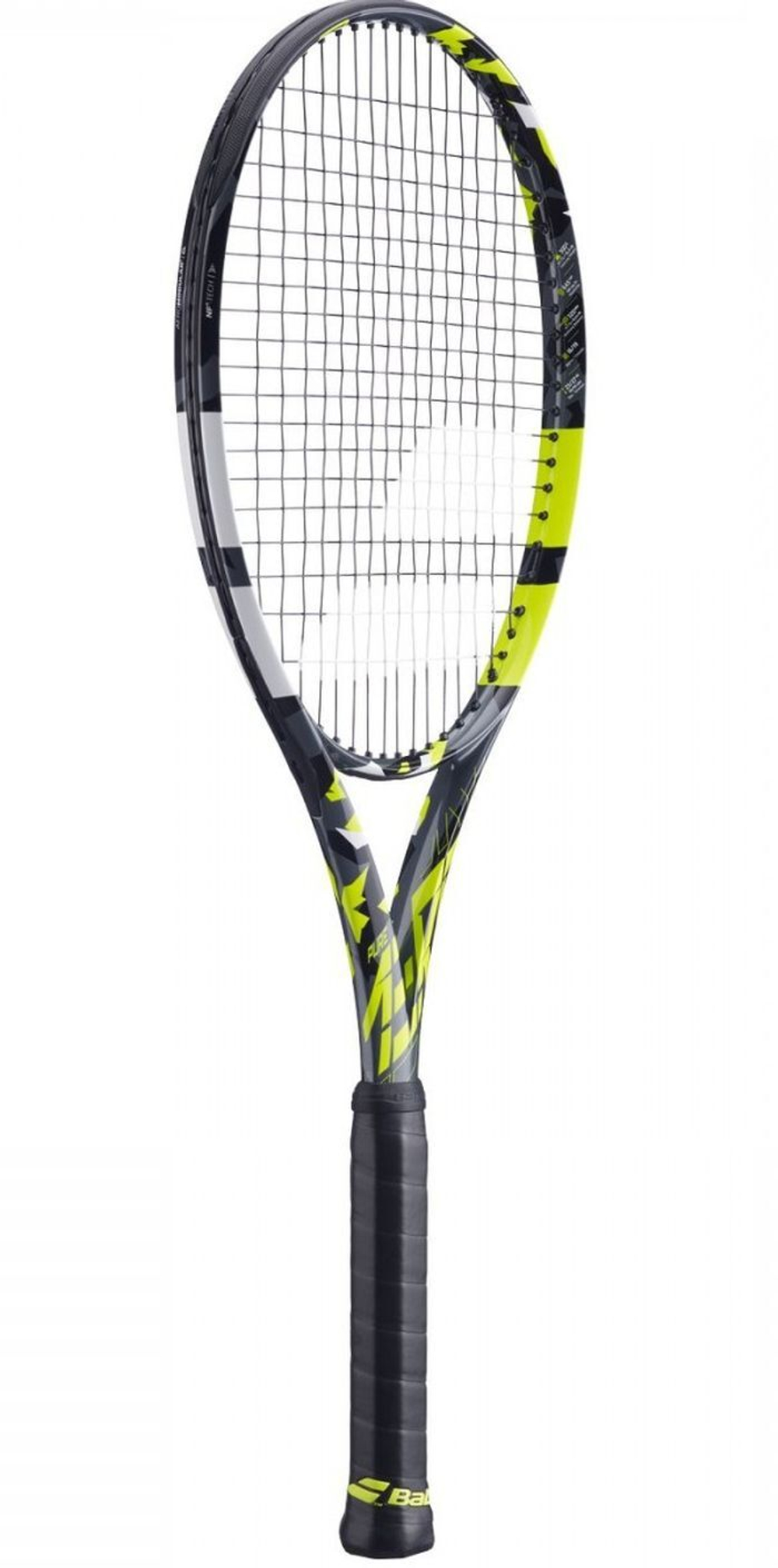 Теннисная ракетка Babolat Pure Aero+ - grey/yellow/white