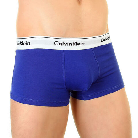 Мужские трусы боксеры синие Calvin Klein CK00054 Модал