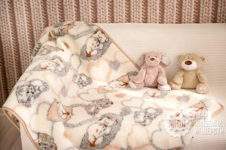 Плед Засыпай-ка (меринос)