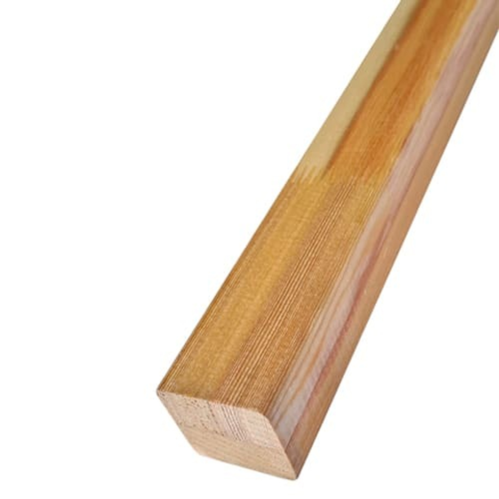 Брусок клееный из лиственницы 40x40x3000 мм сорт Э фото 2