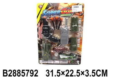 Набор оружия Спецслужб, блистер 555-7