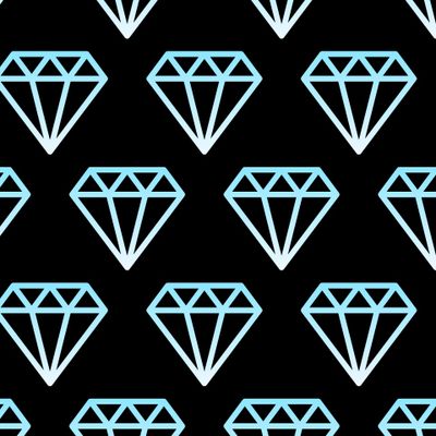 Алмазы на черном