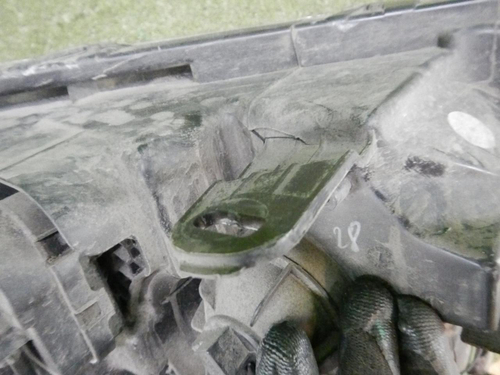 Битая Фара левая Nissan Qashqai J11 (2013-2019) галоген