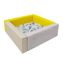 Сухой бассейн Romana «Лужайка» (pastel), 300 шариков (Grey mix)