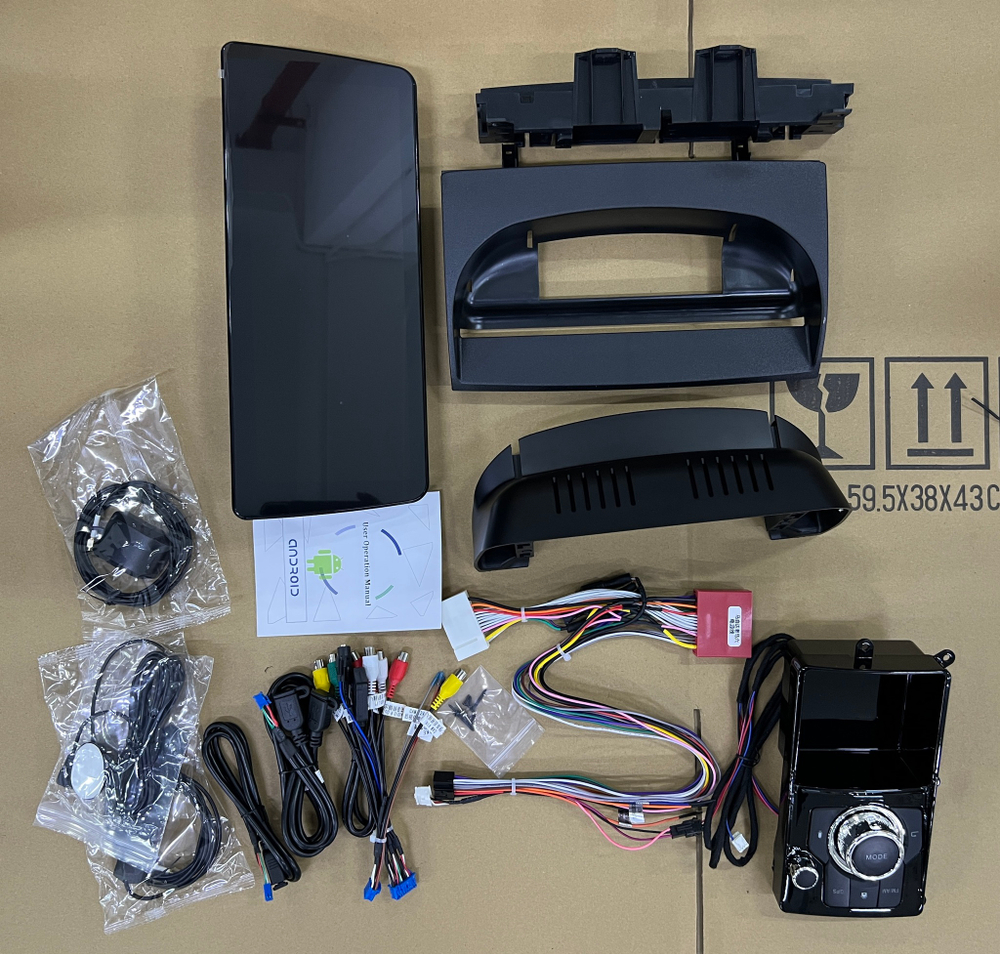 Магнитола для Mazda 6 2002-2007 - Carmedia HP-M1202 монитор 12.3" на Android 12, ТОП процессор, 6Гб+128Гб, Carplay, 4G SIM-слот