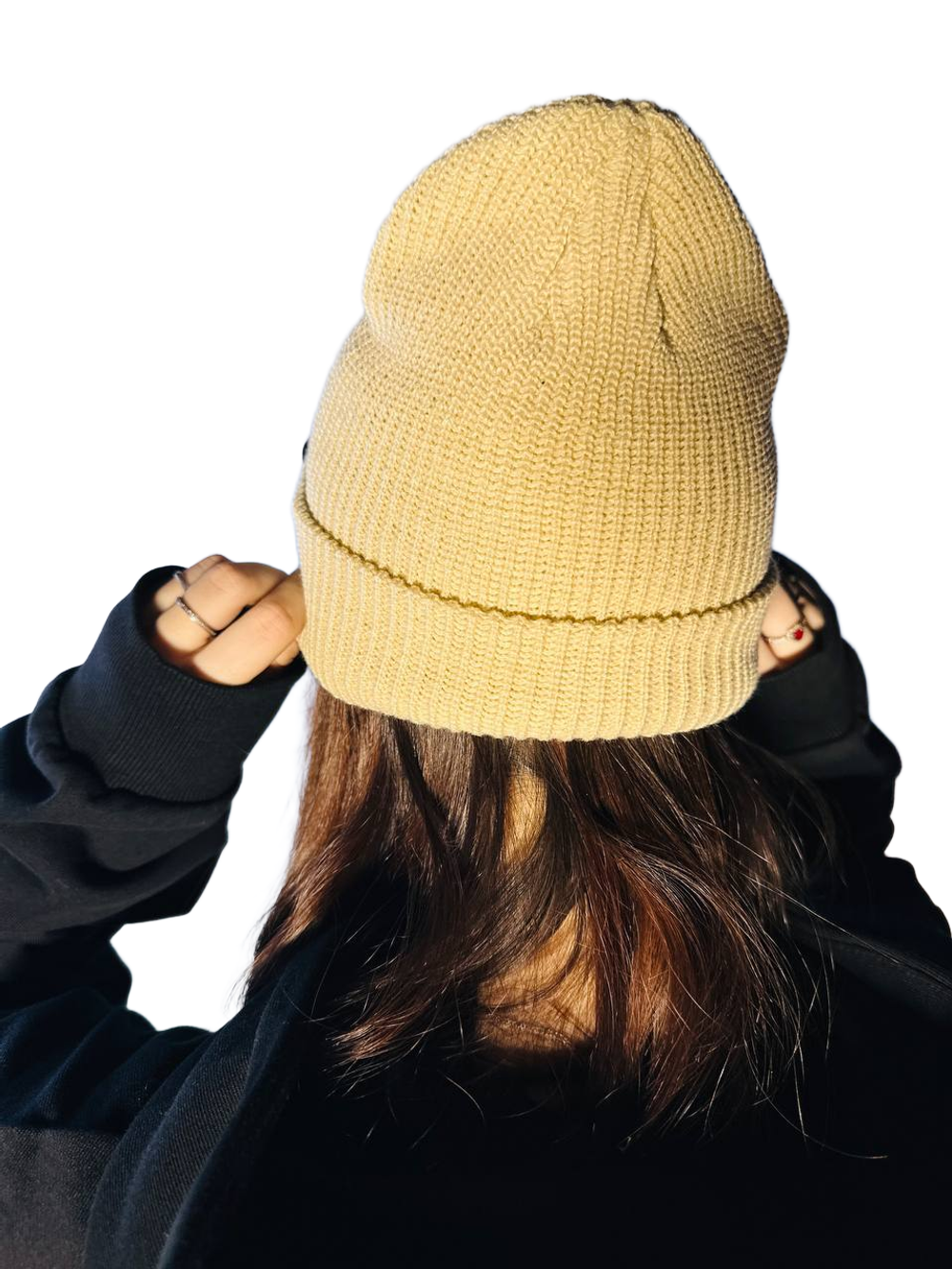 Шапка LUCKYBOO HERO (бежевый) (One size)