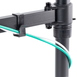 Кронштейн для монитора ARM MEDIA LCD-T11, 15; - 32; макс. 12кг настольный, поворот и наклон верт.перемещ., черный