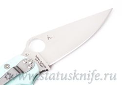 Нож Spyderco C81GPTL2 Paramilitary 2 S90V Teal G-10фотография - 6