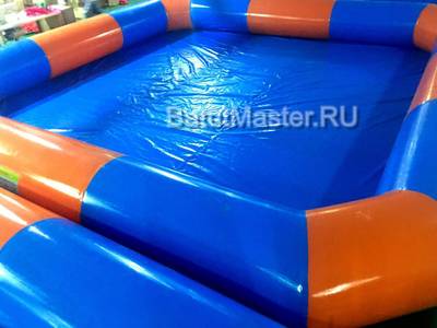 Бизнес-набор: Бассейн 7*7 м (1 шт), Водный роллер ПВХ (3 шт),насос (1 шт)