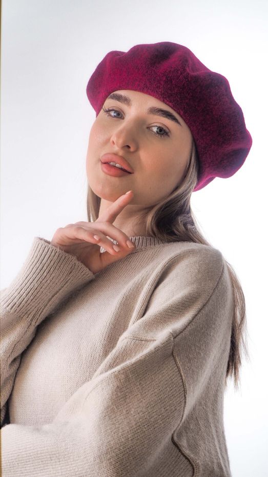 Берет Floramen Tonak (Красный / 56-57 / 57 / Красный / 0.3 / 30х30х6)