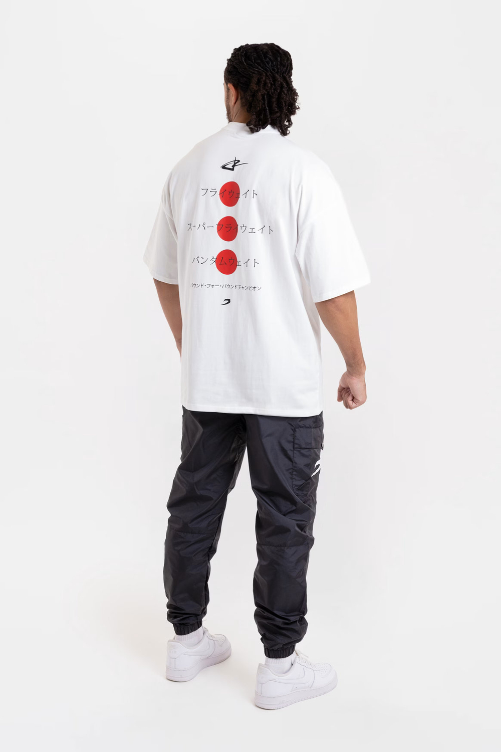 Футболка Nakatani x BOXRAW Oversized белая