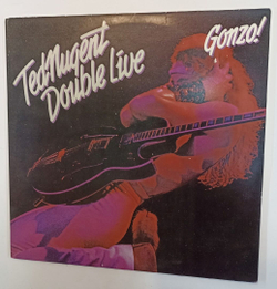 Винтажная виниловая пластинка Ted Nugent Double Live Gonzo! (Europe 1978)