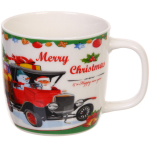 Кружка кермическая 360мл «Санта за рулём»
