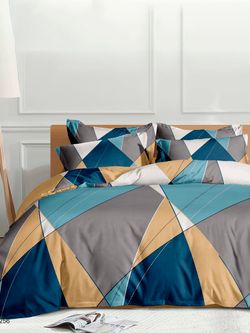 Наволочка комплект 2шт полисатин Simple House "Geometria" 70x70 см