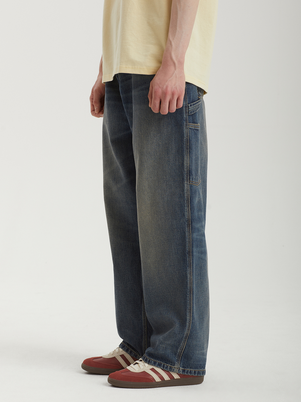 Мужские Джинсы Og Single Knee