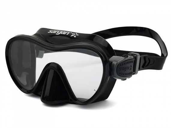 Маска детская Sargan Агидель kids 3-6 лет черная