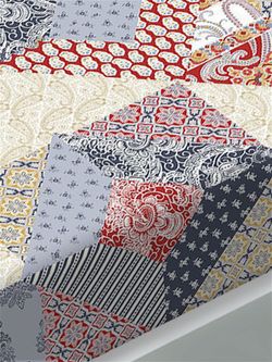 Постельное белье Сказка "Пэчворк" 1,5-спальный на молнии Наволочка 50х70 см 1 шт Простынь 150х215 см, перкаль