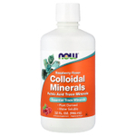 NOW Foods, коллоидные минералы, со вкусом малины, 946 мл (32 жидк. унции)