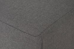 "Капри" модуль диванный прямой с подушками, цвет коричневый