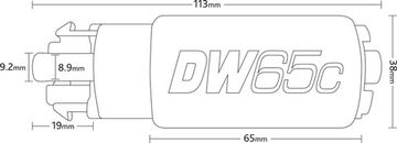 Топливный насос Deatschwerks DW300 (9-301-0766) 340 л/ч