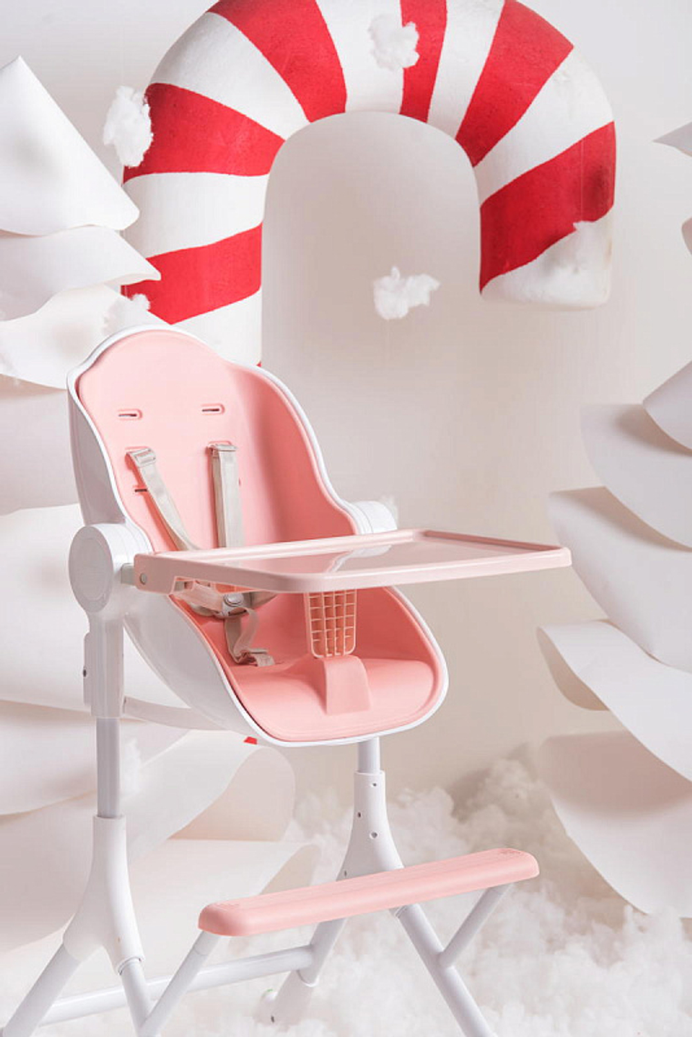 Стульчик для кормления Oribel Cocoon Z Розовая карамелька