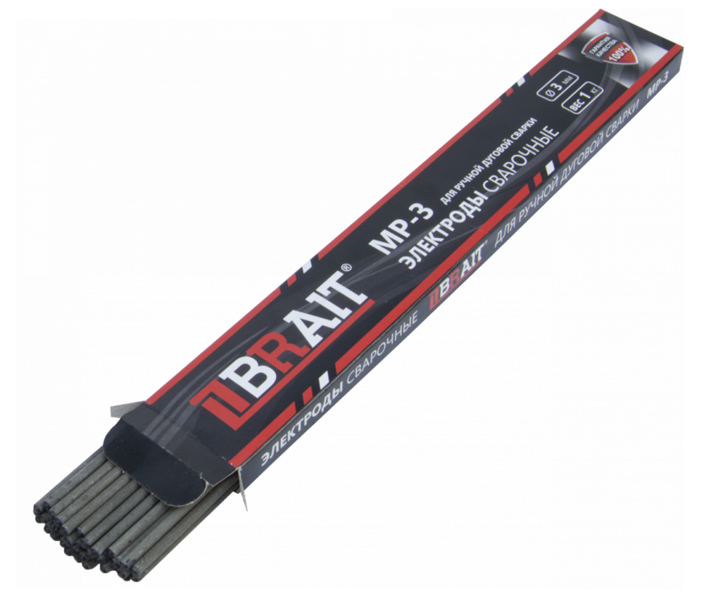 Электроды BRAIT MP-3 (3 мм, 1кг)