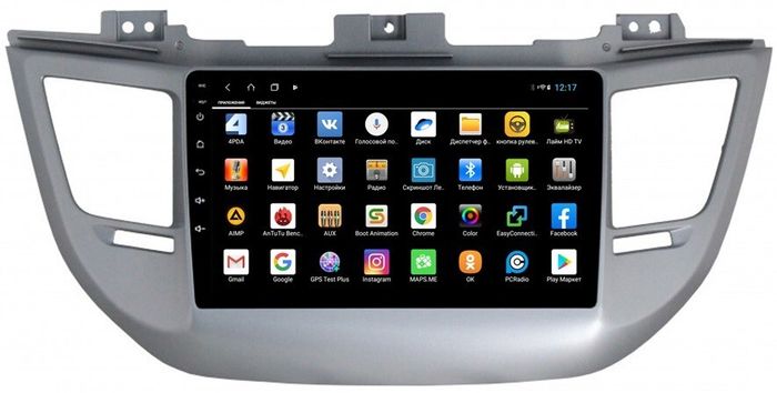 Магнитола для Hyundai Tucson 2016-2018 - Parafar PF546XHD на Android 13, CarPlay, 4G SIM-слот