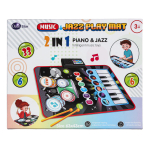 Коврик музыкальный, пианино, барабан, коробка 757-82
